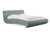 Кровать Milano 180 190 Замша мятный