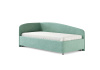 Кровать Paola L 120 180 Микровелюр селадон