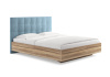 Кровать Luiza (ясень ориноко) 140 200 Эвита голубой