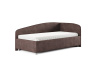 Кровать Paola R 120 180 Фултон кофе