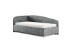 Кровать Paola L 80 190 Фултон серый