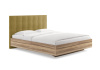 Кровать Luiza (ясень ориноко) 80 200 Кашемир горчичный
