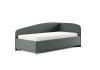 Кровать Paola R 80 180 Эвита серый