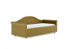 Кровать Maria 90 180 Кашемир горчичный