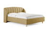 Кровать Valencia 200 190 Эвита горчичный