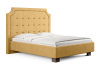 Кровать Elysium 200 190 Замша горчичный