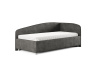 Кровать Paola R 80 190 Фултон графит