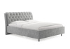 Кровать Оливия 140 200 Фултон серый