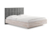 Кровать Luiza (ясмунд) 160 200 Фултон серый