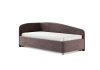 Кровать Paola L 80 180 Микровелюр кофе