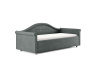 Кровать Maria 120 190 Эвита серый