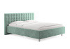Кровать Сиена 200 200 Микровелюр селадон