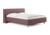 Кровать Madrid 140 200 Рогожка марсала