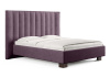 Кровать Barbara 200 190 Микровелюр лаванда