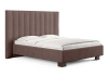 Кровать Barbara 160 190 Замша какао