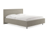 Кровать Бергамо 180 190 Замша бежевый