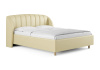 Кровать Valencia 160 200 Эко-кожа бежевый