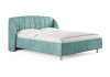 Кровать Valencia 120 190 Лофти лазурный