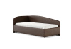 Кровать Paola L 120 200 Эко-кожа каштан