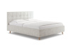 Кровать Bella 90 190 Бентли белый