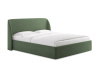 Кровать Nicole 160 200 Рогожка зеленый