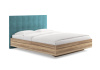Кровать Luiza (ясень ориноко) 160 190 Лофти лазурный