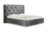 Кровать Manhattan 160 200 Энигма графит