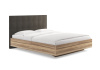 Кровать Luiza (ясень ориноко) 200 200 Лофти кофе