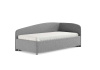Кровать Paola R 90 190 Кашемир светло серый