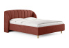 Кровать Valencia 90 190 Эвита терракотовый