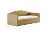 Кровать Uno 80 200  Эвита горчичный