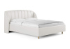Кровать Valencia 120 200 Эко-кожа белый