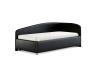 Кровать Paola R 80 190 Эко-кожа черная