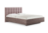 Кровать Luiza (ясень анкор) 200 190 Микровелюр лиловый