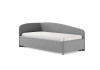 Кровать Paola L 80 200 Кашемир светло серый