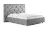 Кровать Manhattan 180 190 Фултон серый