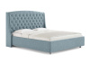 Кровать Diamant 80 190 Кашемир голубой