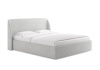 Кровать Nicole 180 190 Замша пепельный