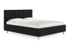 Кровать Bella 90 200 Кашемир графитовый