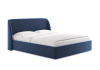 Кровать Nicole 80 190 Вельвет синий
