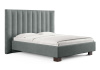 Кровать Barbara 160 200 Эвита серый