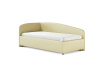 Кровать Paola L 90 190 Эко-кожа бежевый