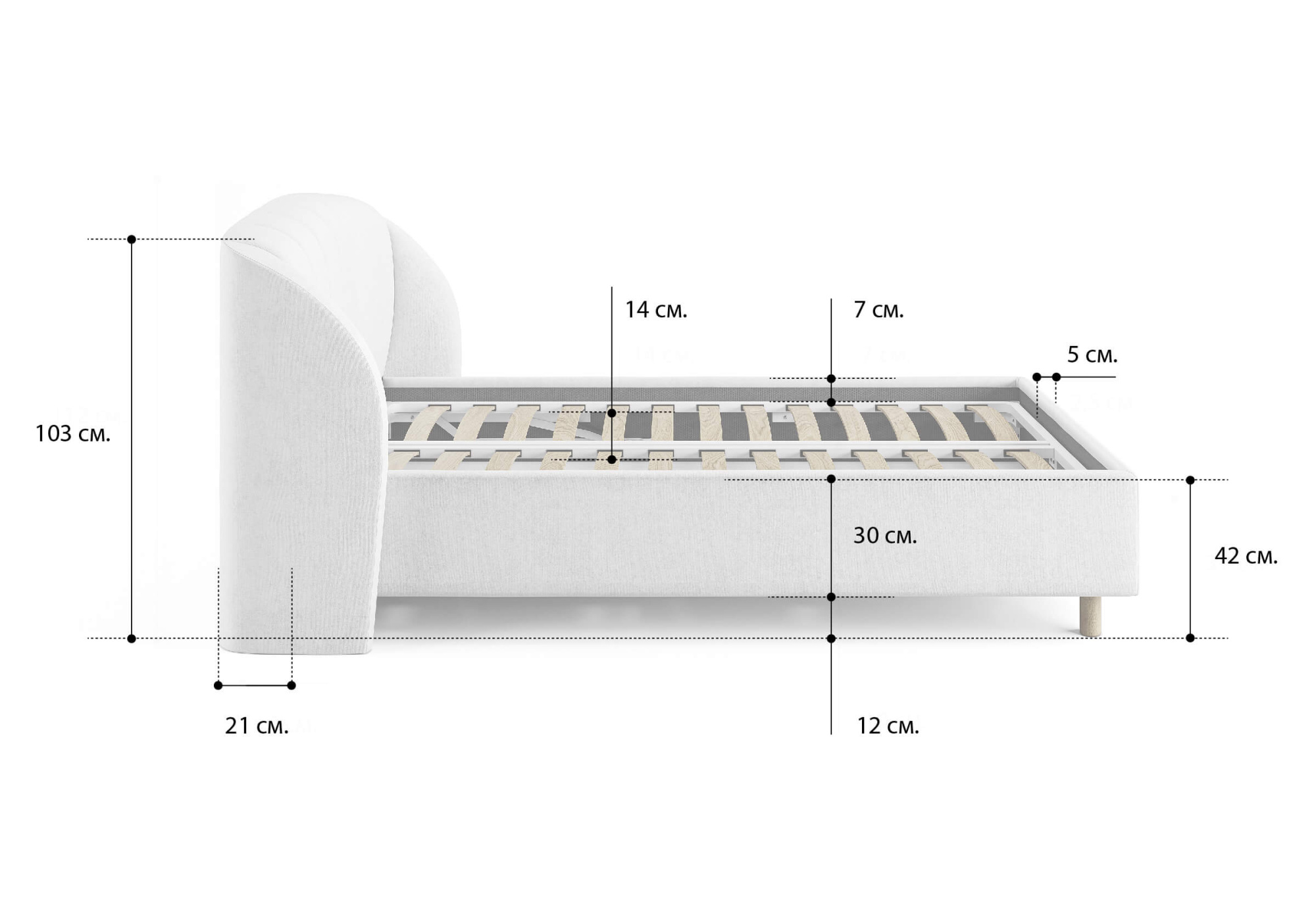 Кровать Valencia