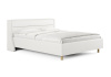 Кровать Madrid 200 190 Эко-кожа белый