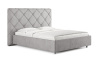 Кровать Manhattan 90 190 Замша серый