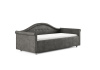 Кровать Maria 90 190 Фултон графит