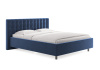 Кровать Сиена 140 200 Вельвет синий
