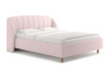 Кровать Valencia 140 200 Тедди розовый