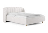 Кровать Valencia 120 200 Микровелюр белый