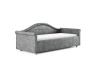 Кровать Maria 120 190 Фултон серый